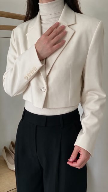 Blazer try-on